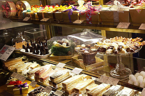 巧克力糖果专家高档商店索尔斯堡威尔特郡英格兰