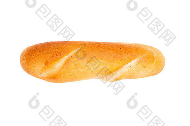 面包白色背景