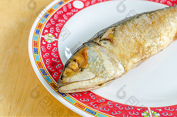 炸鲭鱼鱼res-white菜<strong>泰国</strong>食物