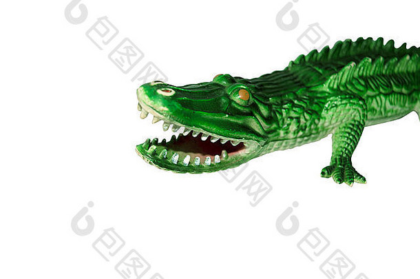 绿色鳄鱼玩具