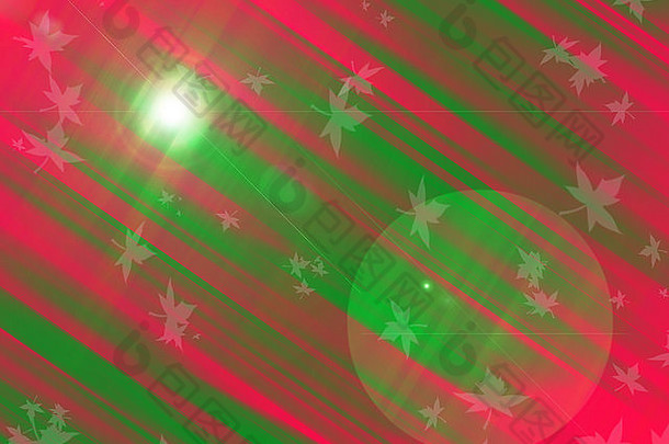 圣诞节红色的绿色摘要背景