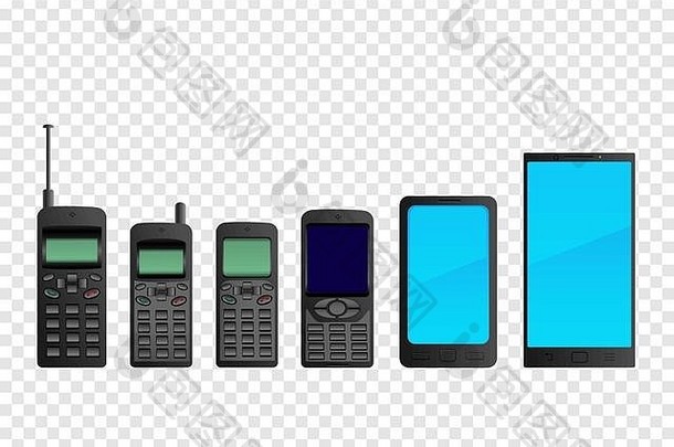 进化移动电话智能手机