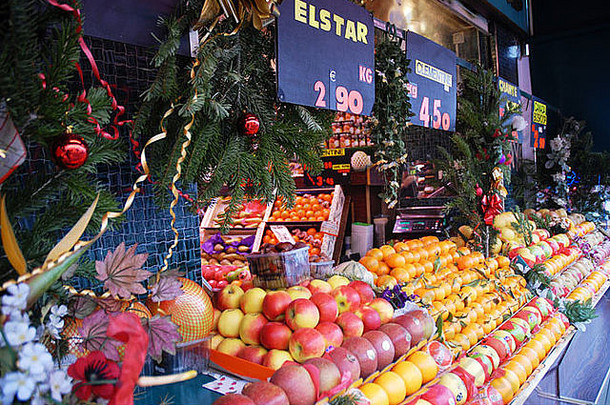 水果蔬菜商店巴黎法国