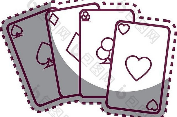 ace扑克卡片图标