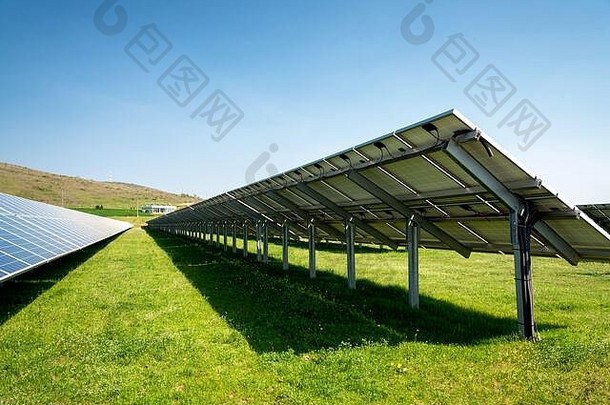 太阳能面板<strong>光</strong>伏替代电源概念可持续发展的资源