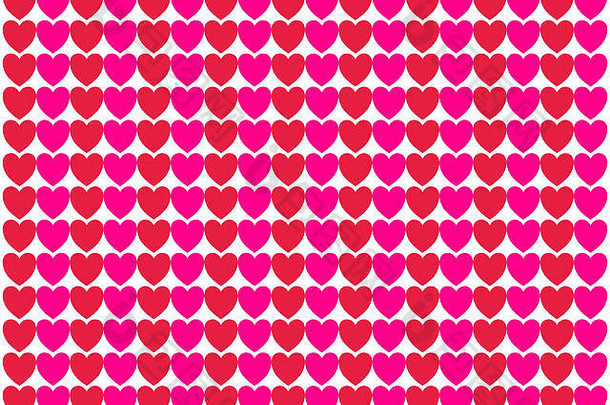 粉红色的红色的心白色背景图标设计包装纸包装设计广告爱生日周年纪念日化妆品