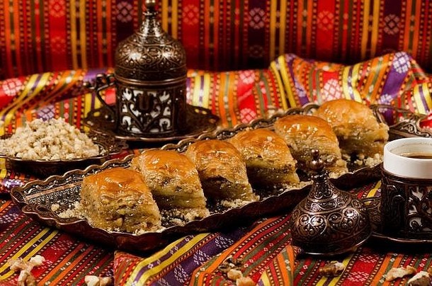 土耳其果仁蜜饼土耳其厨房