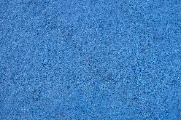 蓝色的细粒度的纹理墙
