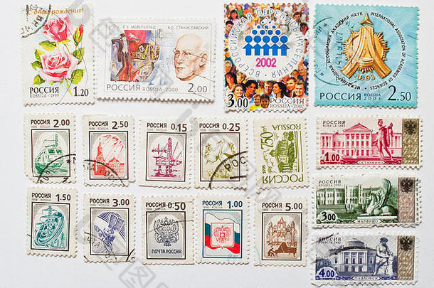 乌日哥罗德乌克兰约集合邮资邮票印刷俄罗斯约