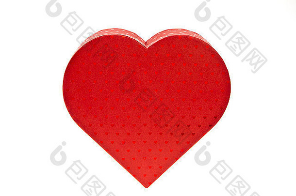 死记硬背geschenkpäckchen赫茨形情人节屋顶红色的心形的礼物包情人节一天周年纪念日弓盒子庆祝