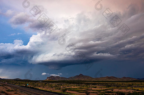 超晶胞雷雨旋转山西南洛兹堡墨西哥10月