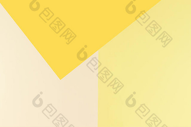 色彩斑斓的软米色黄色的纸背景