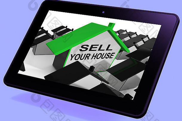 出售房子首页平板电脑意义市场营销财产