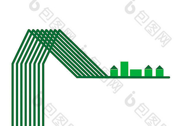 权力行房子工业绿色能源平设计