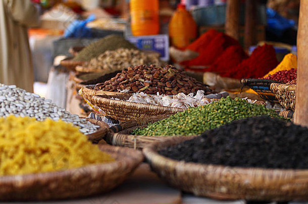 摩洛哥传统的市场
