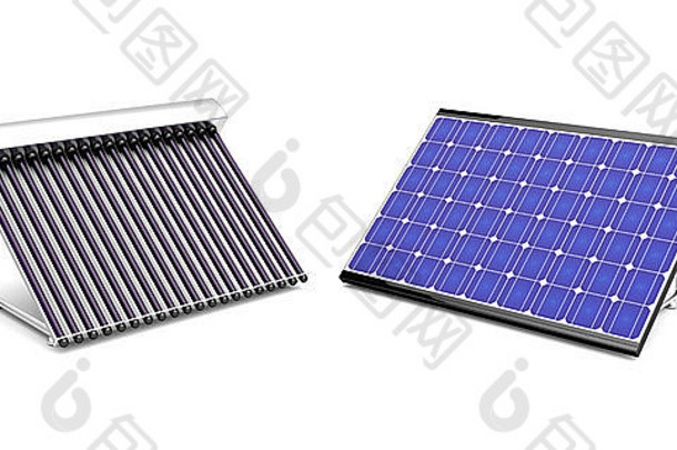 太阳能水加热器太阳能面板电