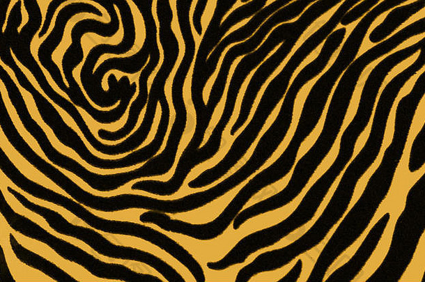 背景设计黄色的老虎条纹