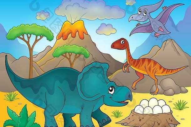 图像恐龙主题图片插图