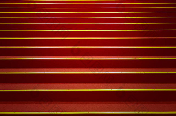 红色的楼梯红色的地毯楼梯奢侈品室内