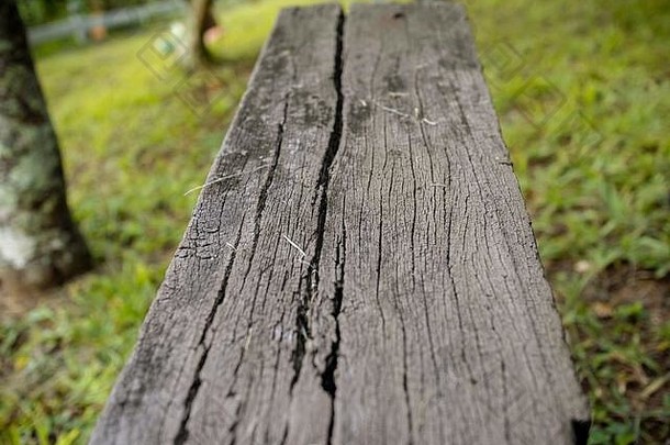板凳上使乡村木花园彼得罗波利斯里约1月巴西