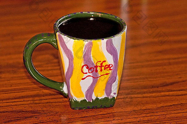 杯咖啡咖啡拼写咖啡杯