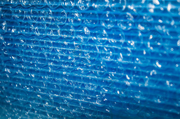 <strong>透明</strong>的蓝色的塑料泡沫包装包装航运运输安全保护