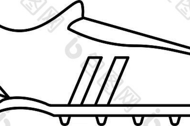 鞋子足球体育运动设计