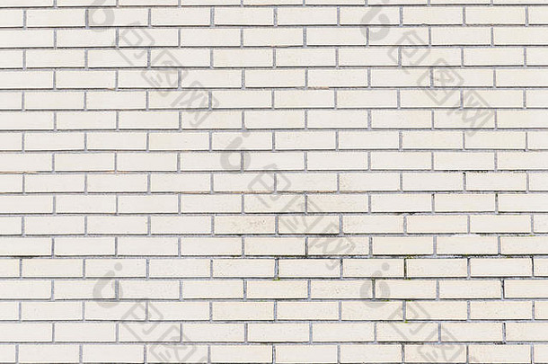 美丽的白色<strong>砖墙背景</strong>准备好了产品显示蒙太奇