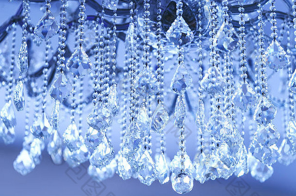 奢侈品水晶吊灯关闭水晶当代水晶装饰美丽的光泽宴会大厅