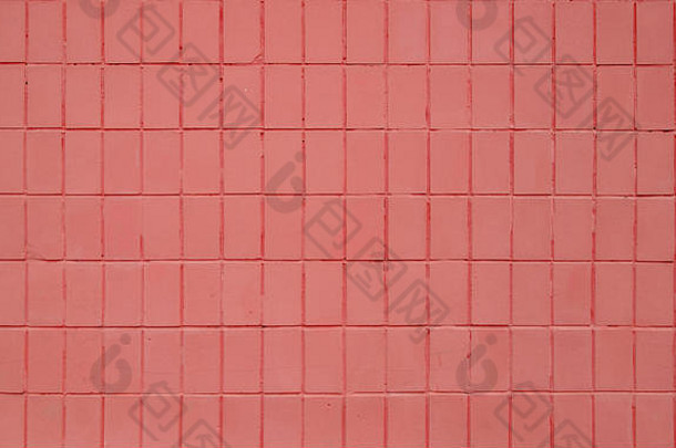 粉红色的画陶瓷瓷砖墙模式纹理背景