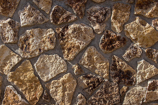 自然板岩石头背景自然板岩石头纹理石头砌筑墙纹理背景横幅不规则的模式石头纹理