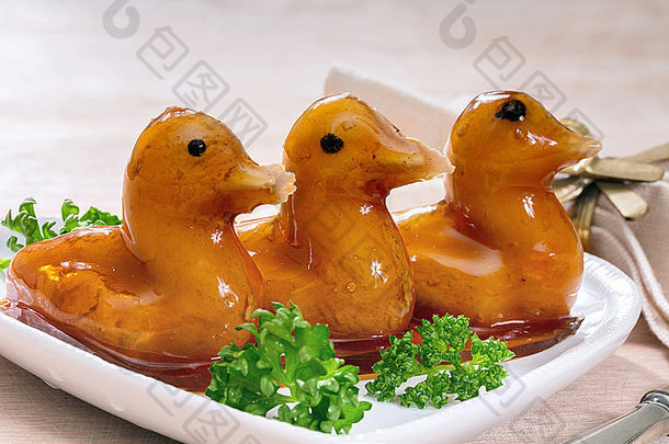 鸭馅饼形状鸟