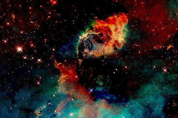 宇宙空间星星颜色宇宙摘要背景
