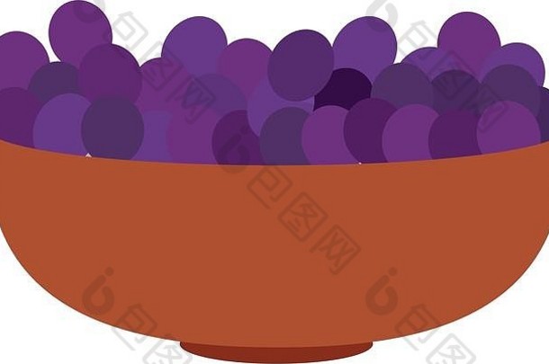 葡萄碗水果食物零食