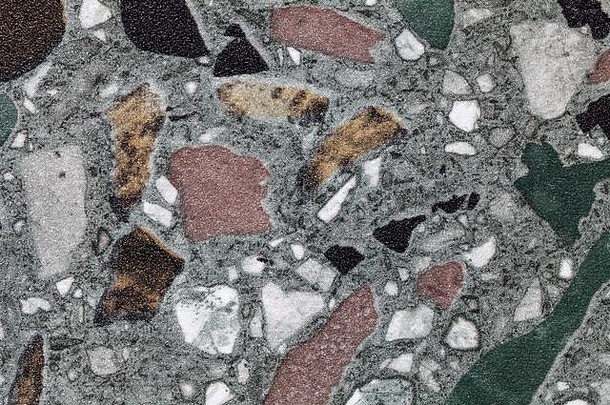 灰色的摘要艺术背景水彩绘画帆布黑色的棕色（的）白色污渍马赛克地板上小卵石模式纹理背景