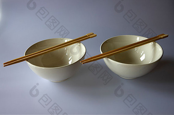 大米碗筷子