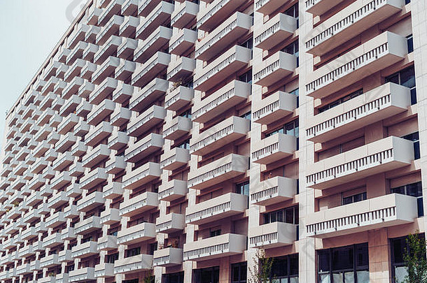 外观住宅建筑现代欧洲住宅公寓