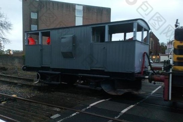 达特茅斯蒸汽铁路吉尼斯世界纪录类泰坦警卫马车进入佩恩顿德文郡英格兰