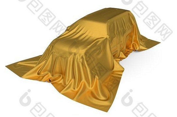 金丝绸覆盖运动型多功能车车概念插图