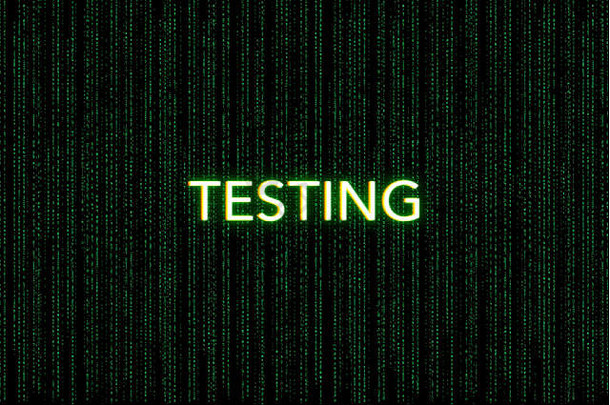 测试关键字scrum绿色矩阵背景发展