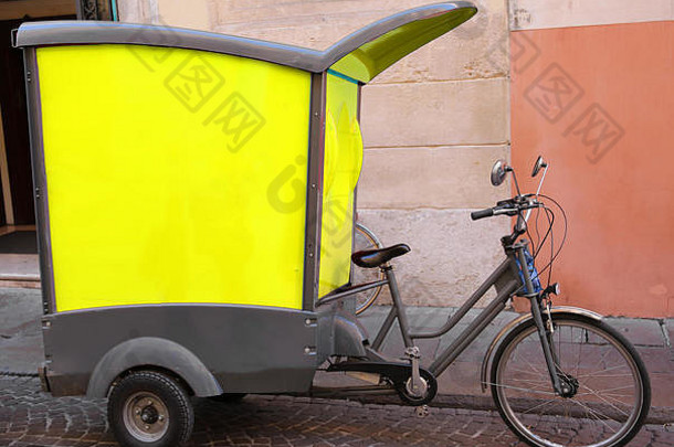 车辆踏板类型自行车表达快递大行李架盒子运输包裹区域有限的交通