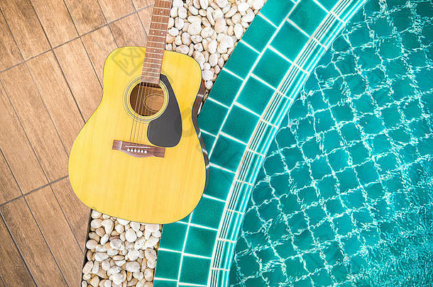 吉他木路径游泳池ruxuly公寓