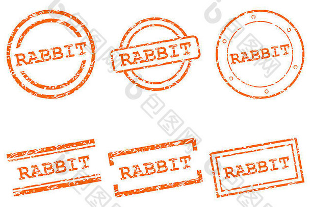 兔子邮票