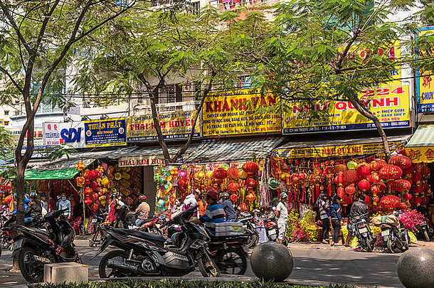 谁警察局越南1月商店销售装饰泰特越南一年需要的地方februar