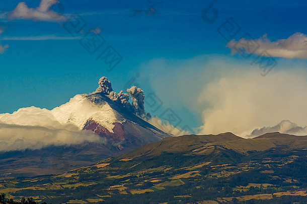 科托帕希火山火山喷发厄瓜多尔南美国