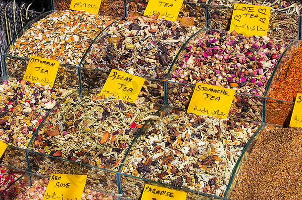 糖果香料埃及集市伊斯坦布尔