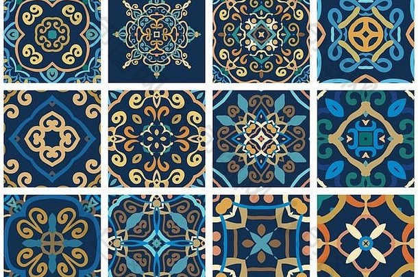 阿拉伯语装饰瓷砖