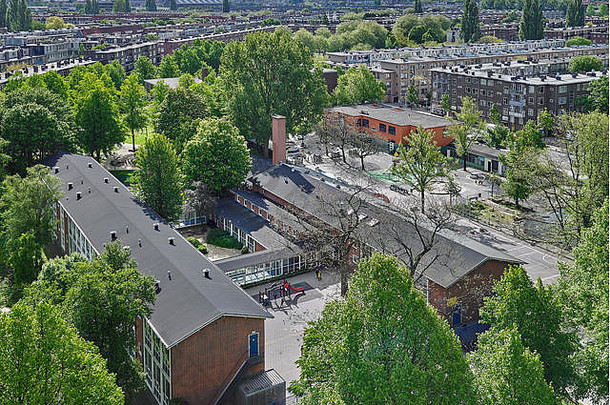 阿姆斯特丹西爱思唯尔建筑1multatuli学校构建阿姆斯特丹城市中心