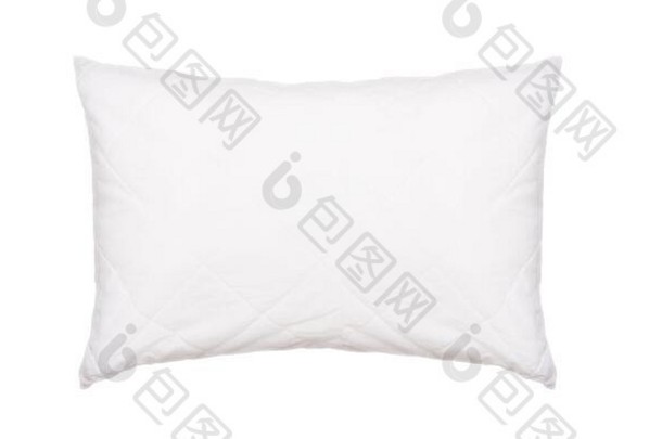 白色枕头孤立的白色背景枕头