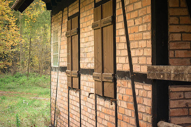 窗口盒子窗口德国德国文化墙快门天竺葵欧洲变形变形效果建筑功能